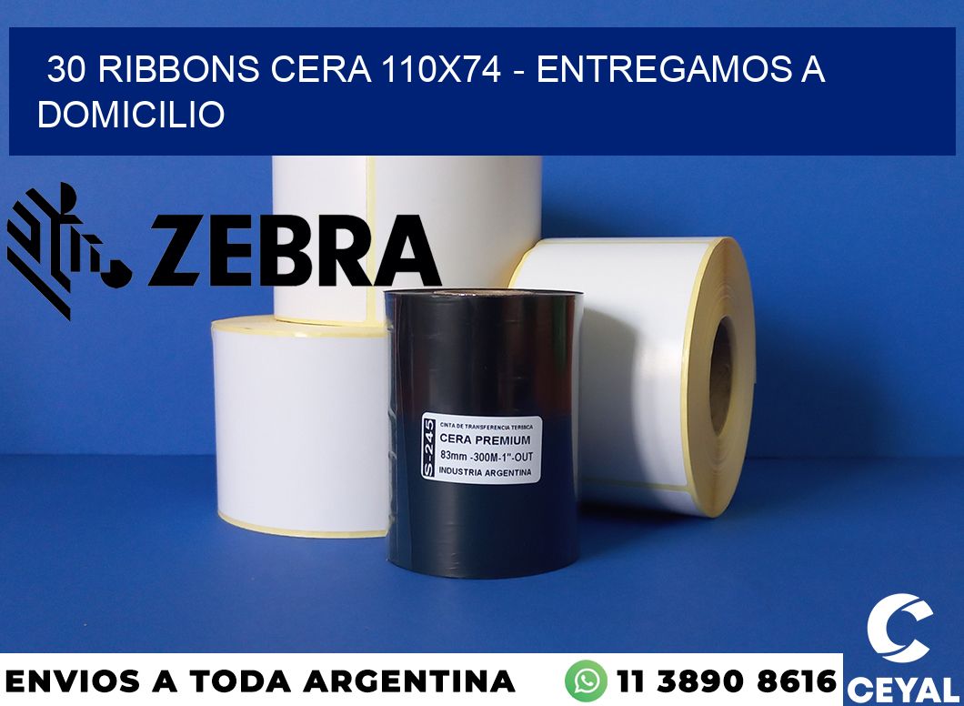 30 Ribbons cera 110x74 - entregamos a domicilio