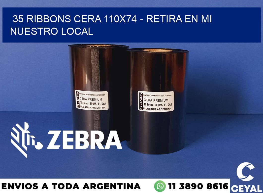 35 Ribbons cera 110x74 - retira en mi nuestro local