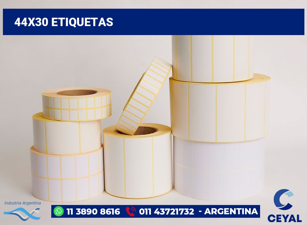 44x30 Etiquetas