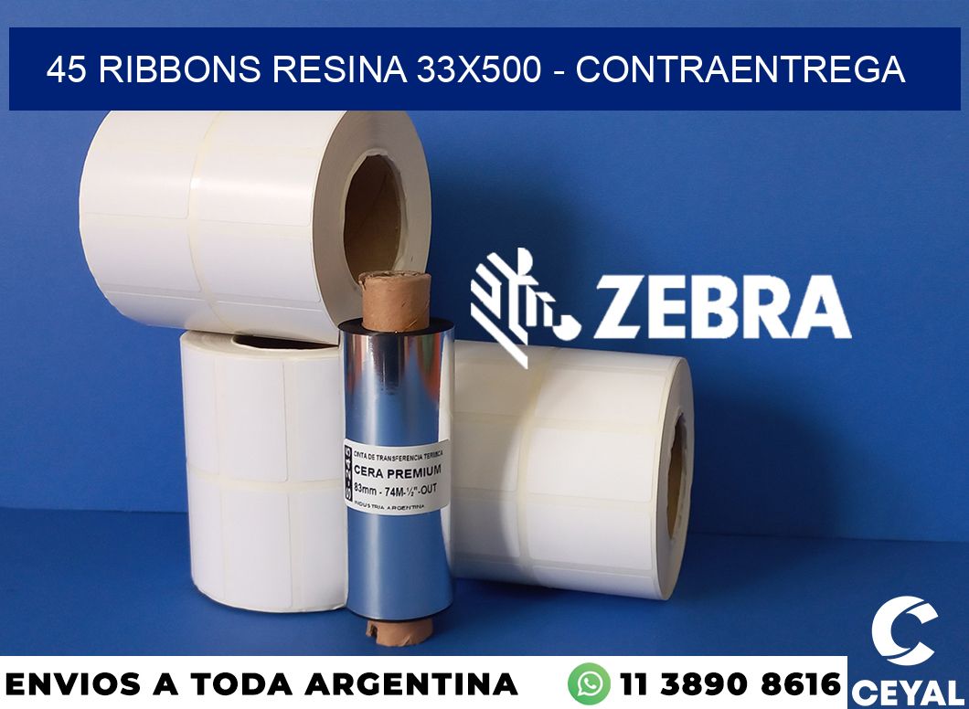 45 Ribbons resina 33x500 - contraentrega