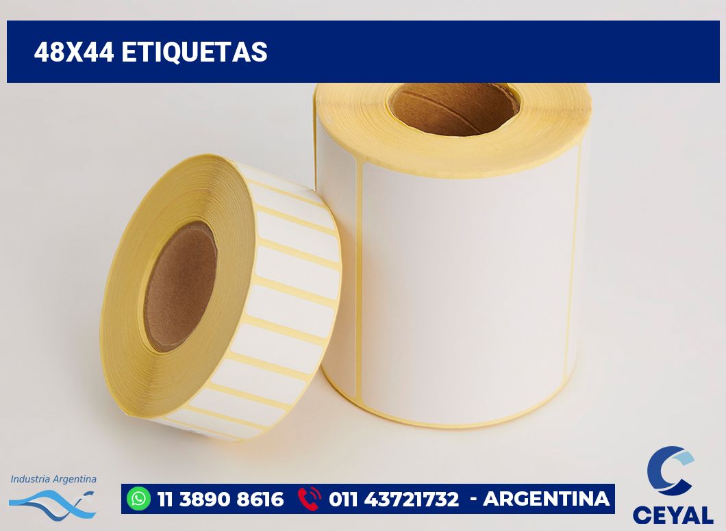 48x44 Etiquetas