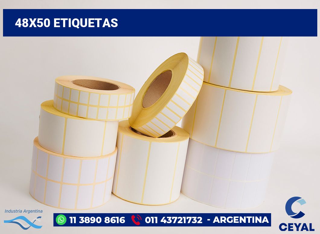 48x50 Etiquetas