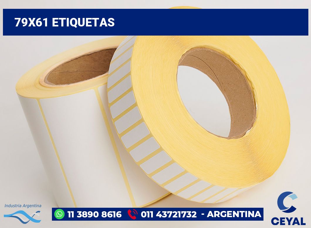79x61 Etiquetas