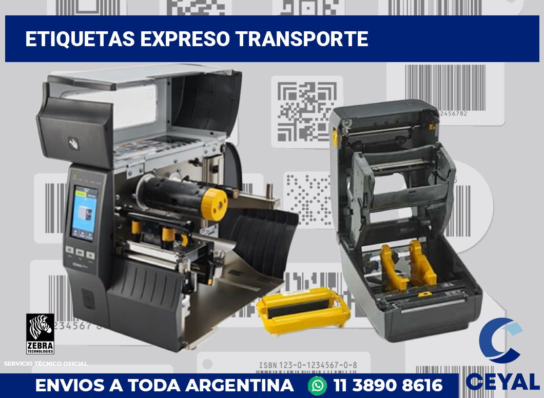 Etiquetas Expreso transporte