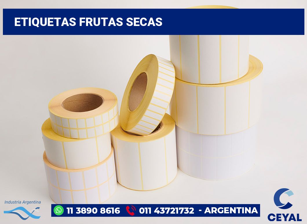 Etiquetas Frutas secas