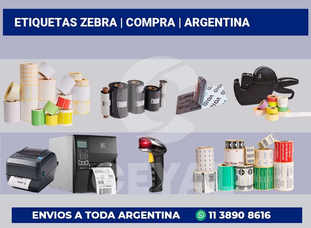 Etiquetas Zebra | Compra | Argentina