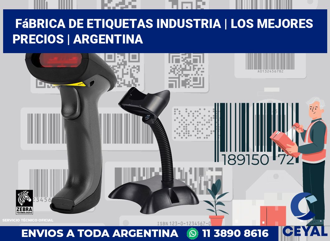 Fábrica de etiquetas industria | Los mejores precios | Argentina