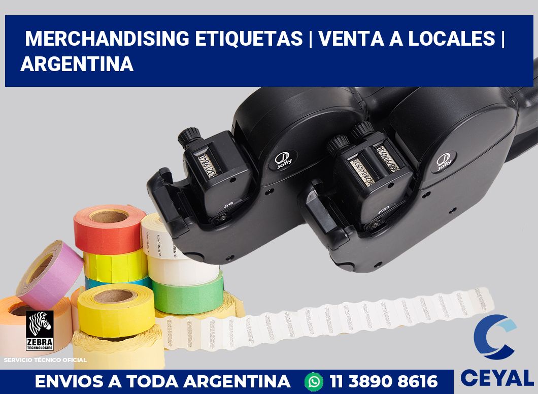 Merchandising etiquetas | Venta a locales | Argentina