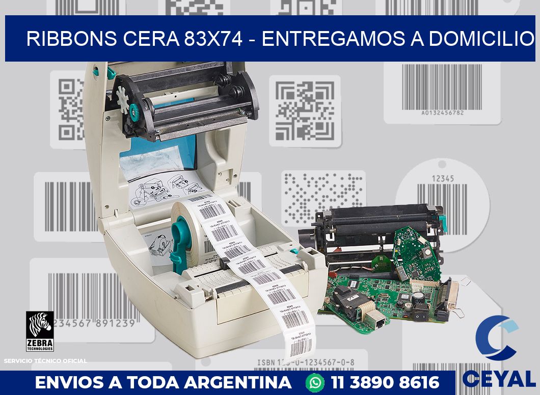 Ribbons cera 83x74 - entregamos a domicilio