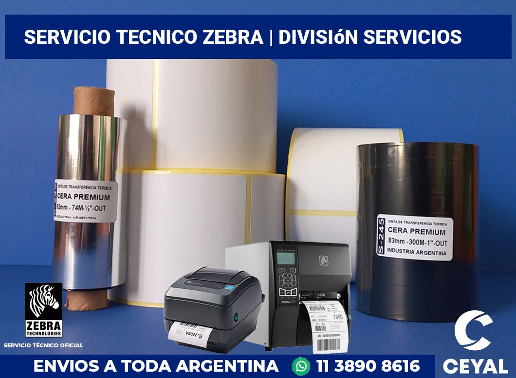 Servicio tecnico Zebra | División Servicios