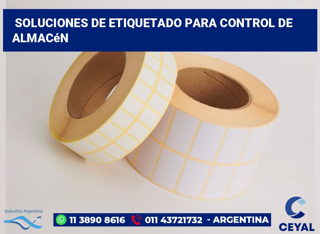 Soluciones de Etiquetado para Control de Almacén