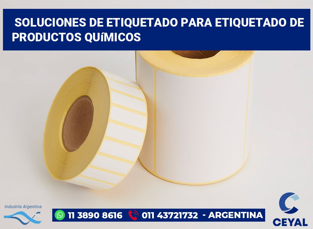 Soluciones de Etiquetado para Etiquetado de Productos Químicos