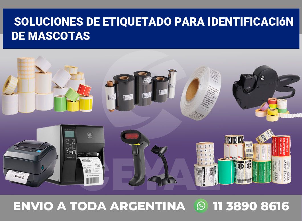 Soluciones de Etiquetado para Identificación de Mascotas