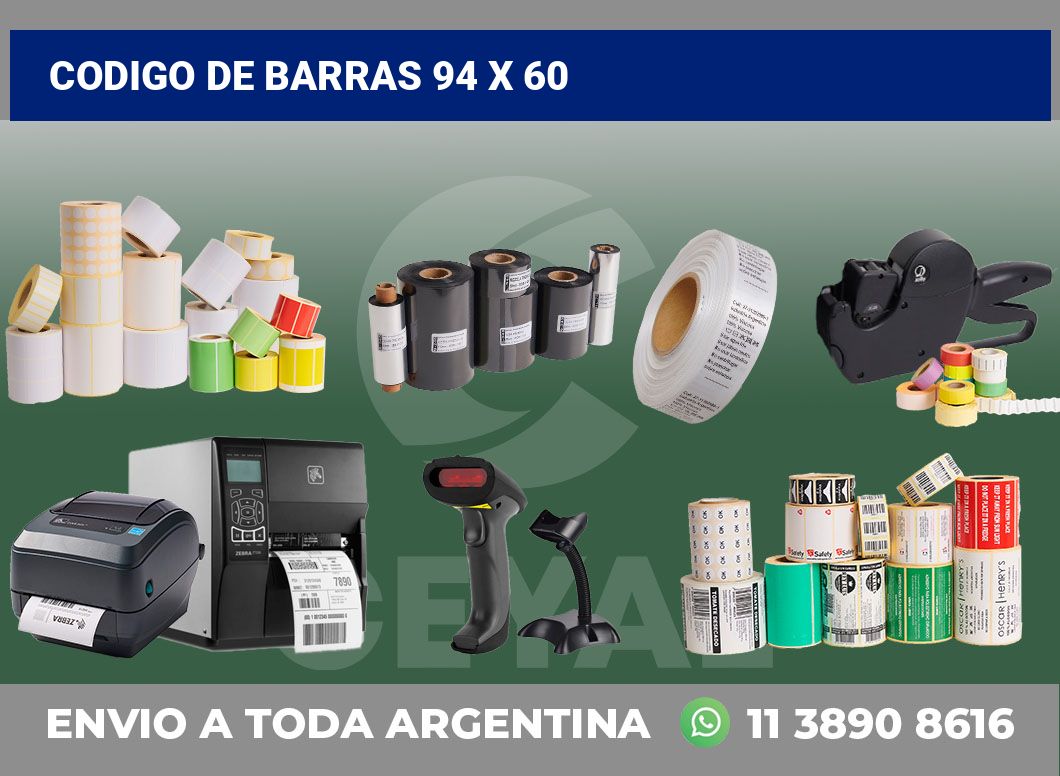 codigo de barras 94 x 60
