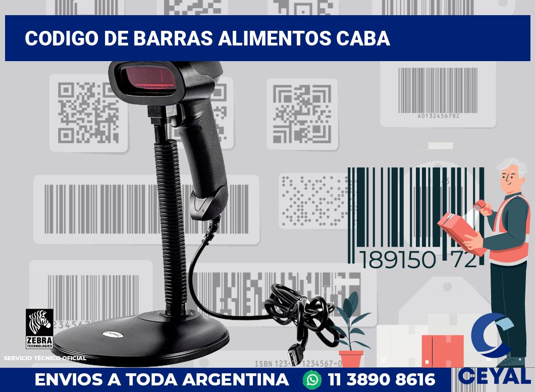 codigo de barras alimentos CABA