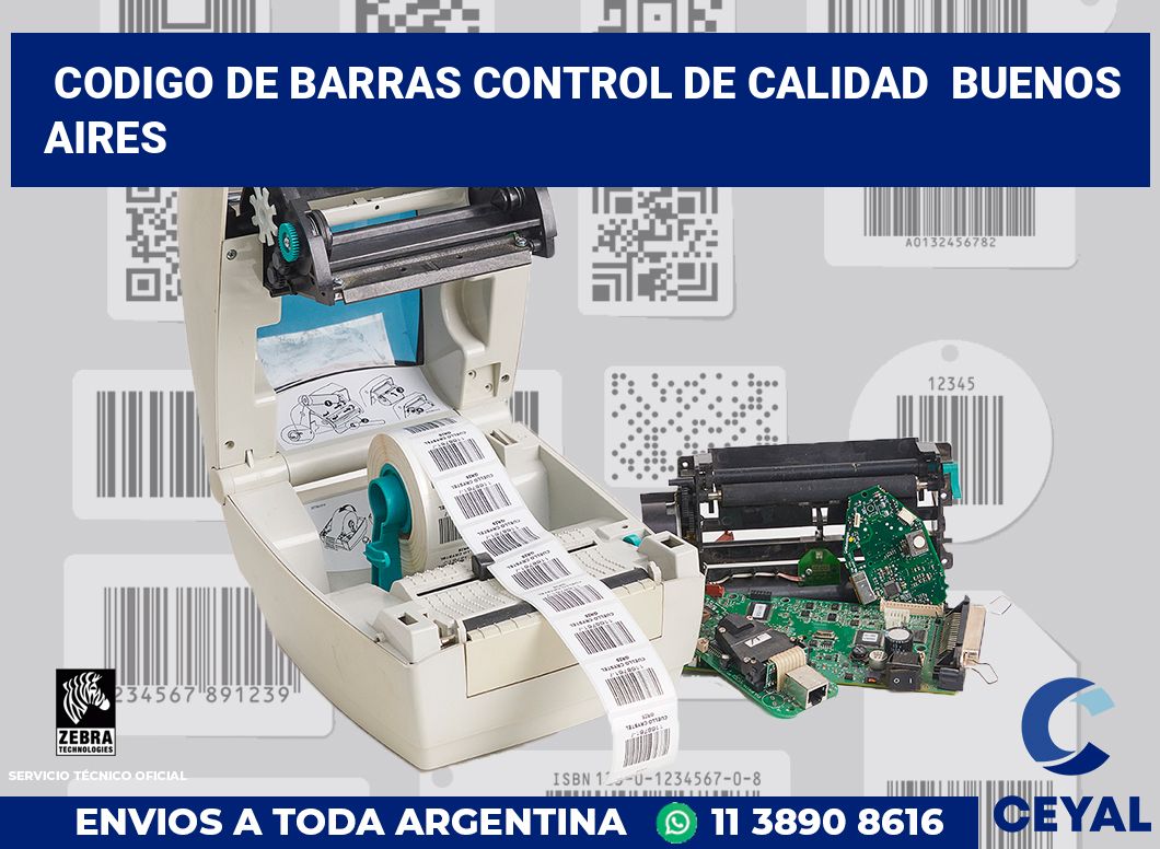codigo de barras control de calidad Buenos Aires