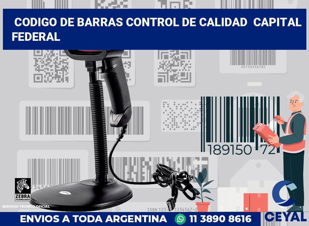 codigo de barras control de calidad  Capital Federal