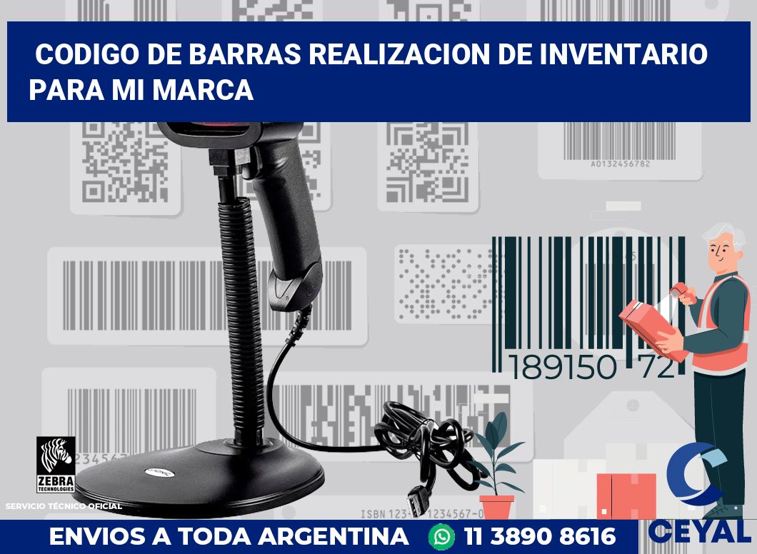 codigo de barras realizacion de inventario para mi marca