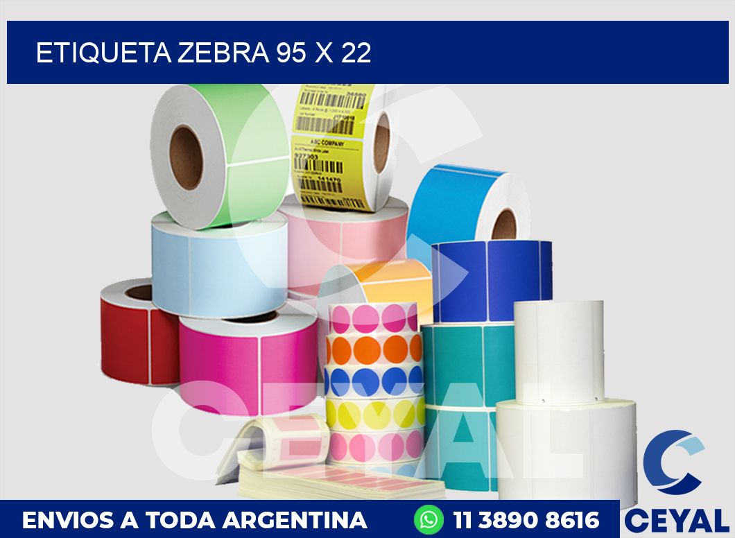 etiqueta zebra 95 x 22