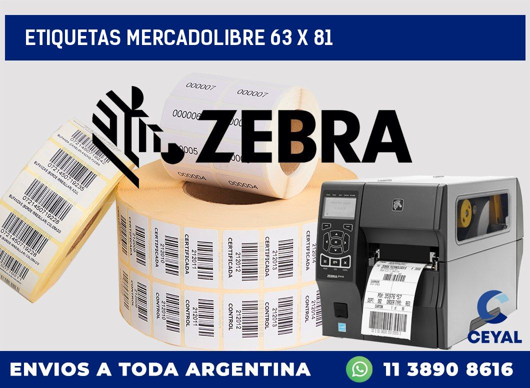 etiquetas mercadolibre 63 x 81
