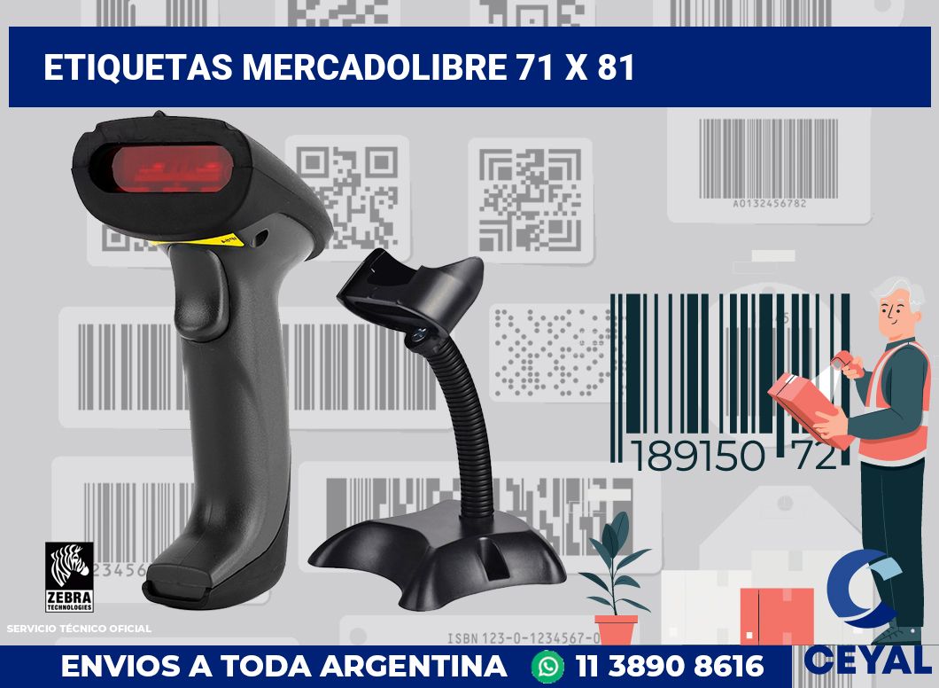 etiquetas mercadolibre 71 x 81