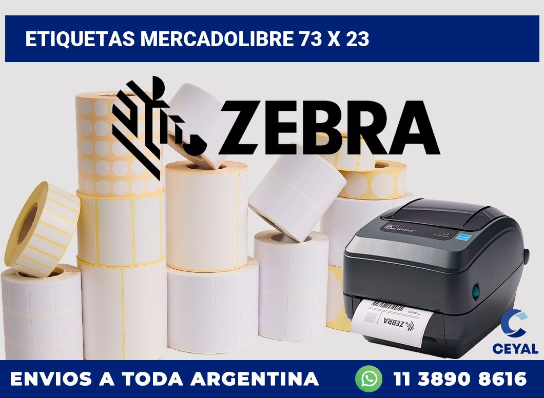 etiquetas mercadolibre 73 x 23