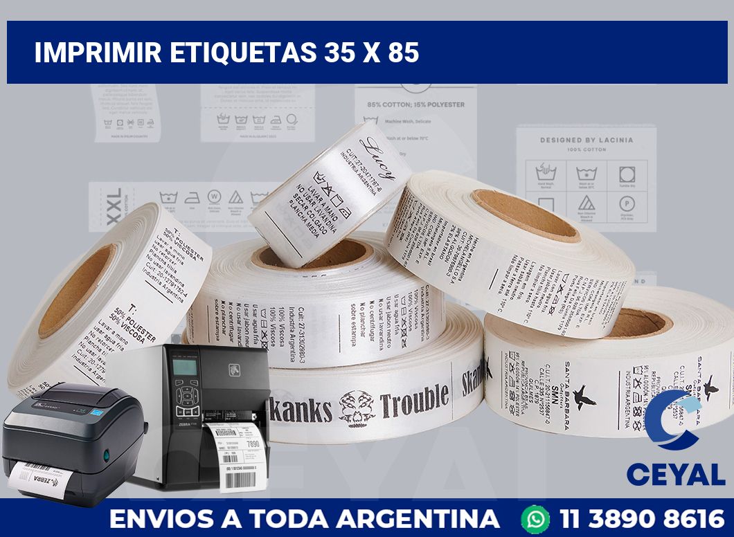imprimir etiquetas 35 x 85
