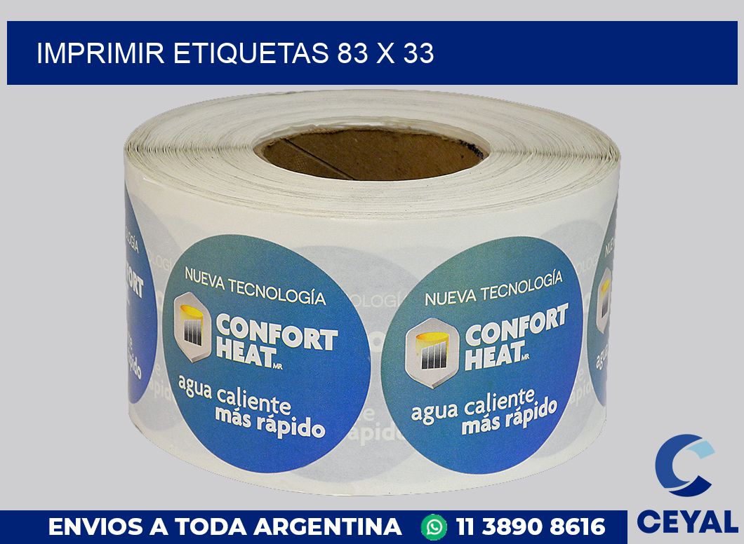 imprimir etiquetas 83 x 33