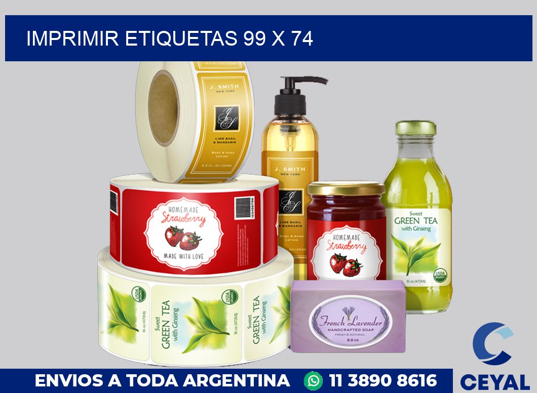 imprimir etiquetas 99 x 74