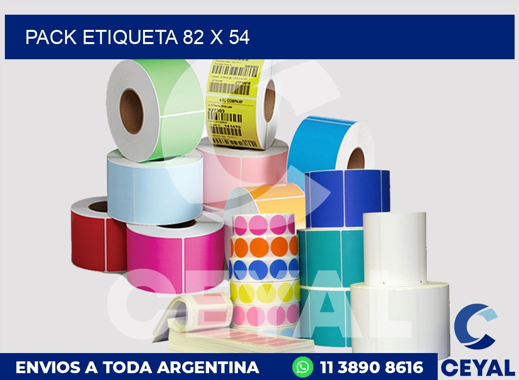pack etiqueta 82 x 54