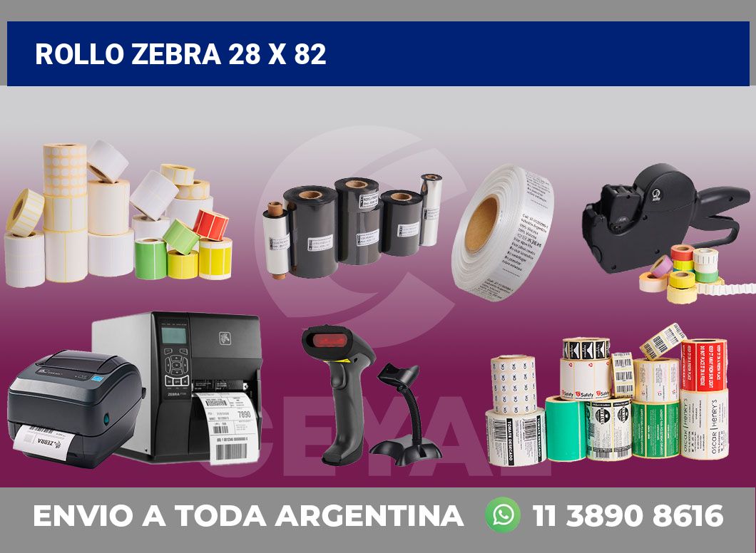 rollo zebra 28 x 82