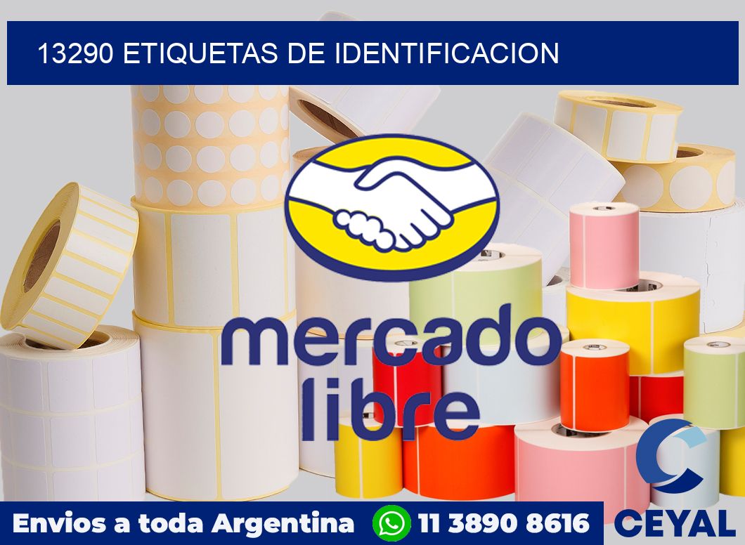 13290 Etiquetas de identificacion