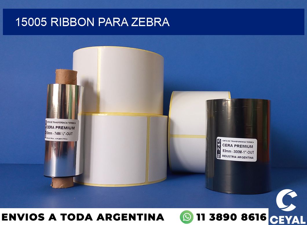 15005 ribbon para zebra