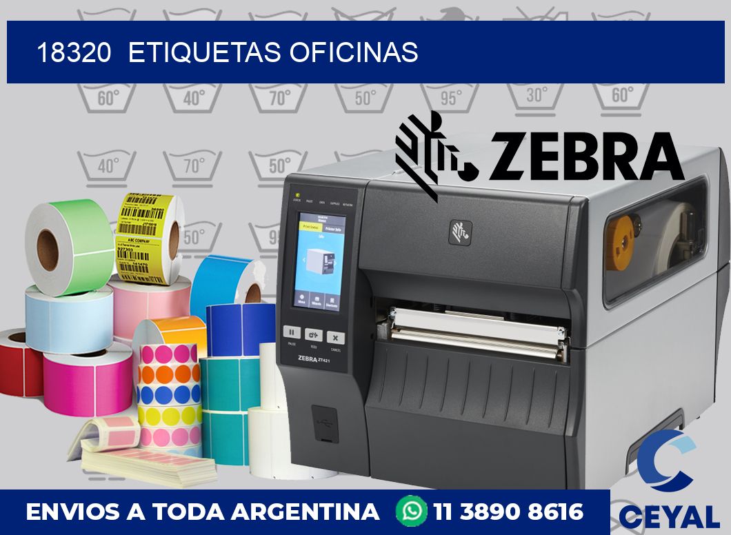 18320 Etiquetas oficinas