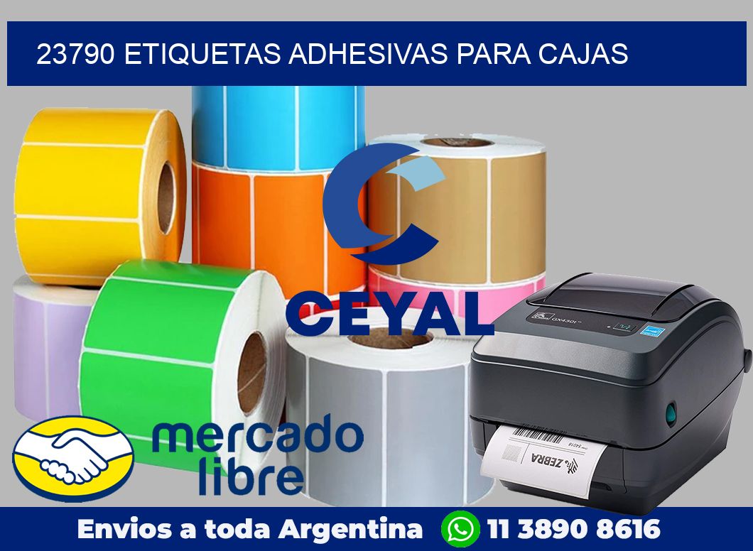 23790 Etiquetas adhesivas para cajas