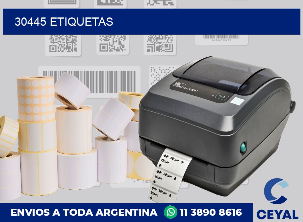 30445 etiquetas
