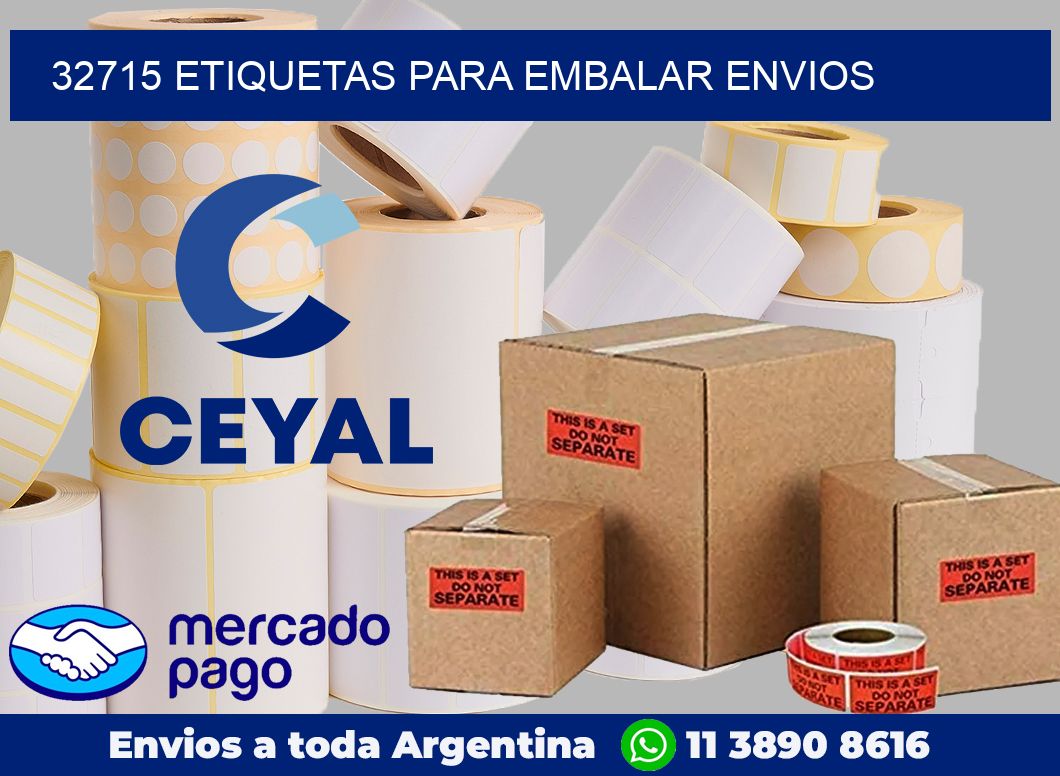 32715 Etiquetas para embalar envios