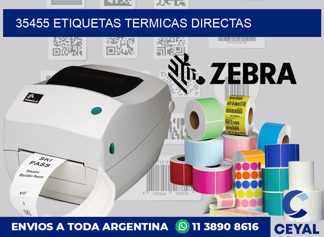 35455 Etiquetas termicas directas