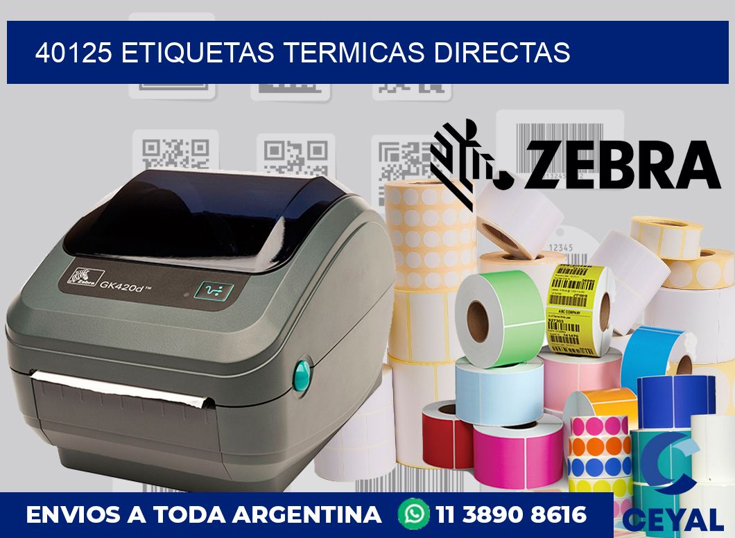 40125 Etiquetas termicas directas