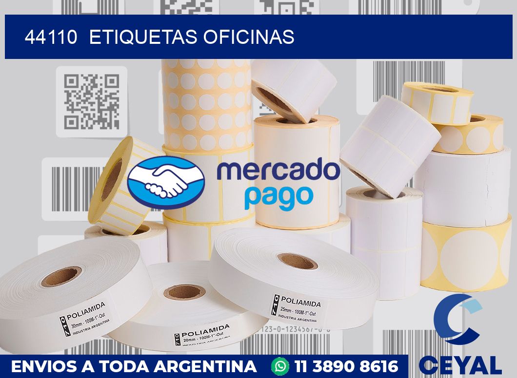 44110  Etiquetas oficinas