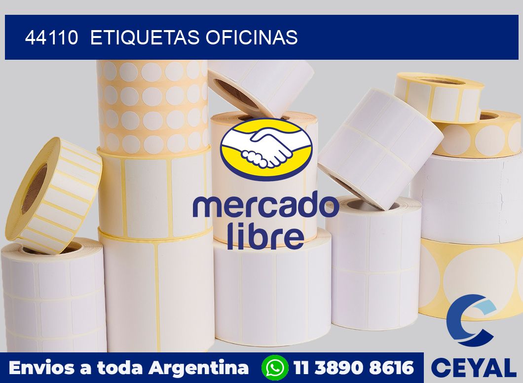 44110  Etiquetas oficinas