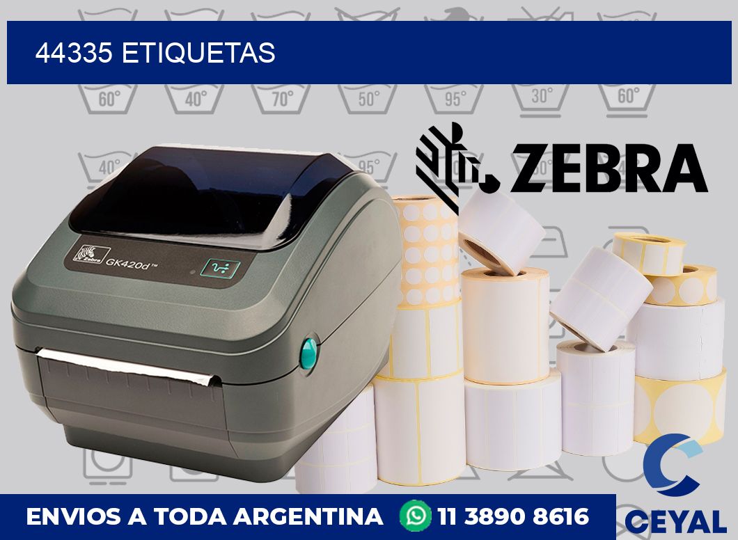 44335 etiquetas