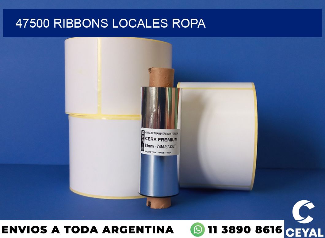 47500 ribbons locales ropa