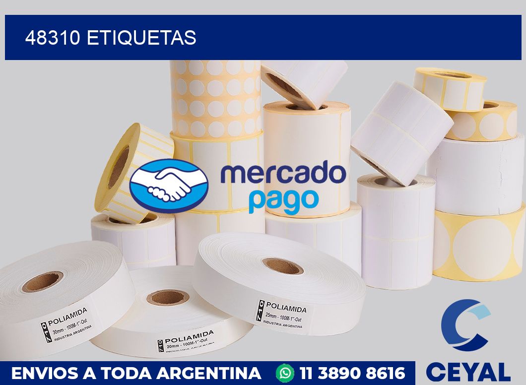 48310 etiquetas