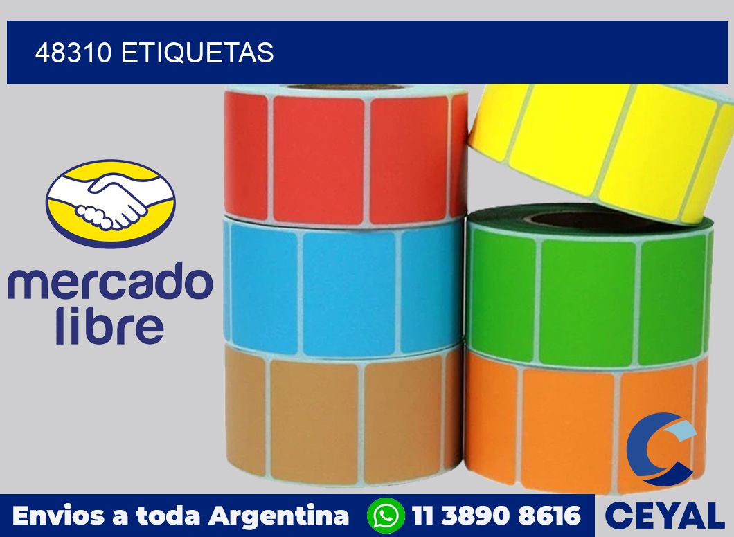48310 etiquetas