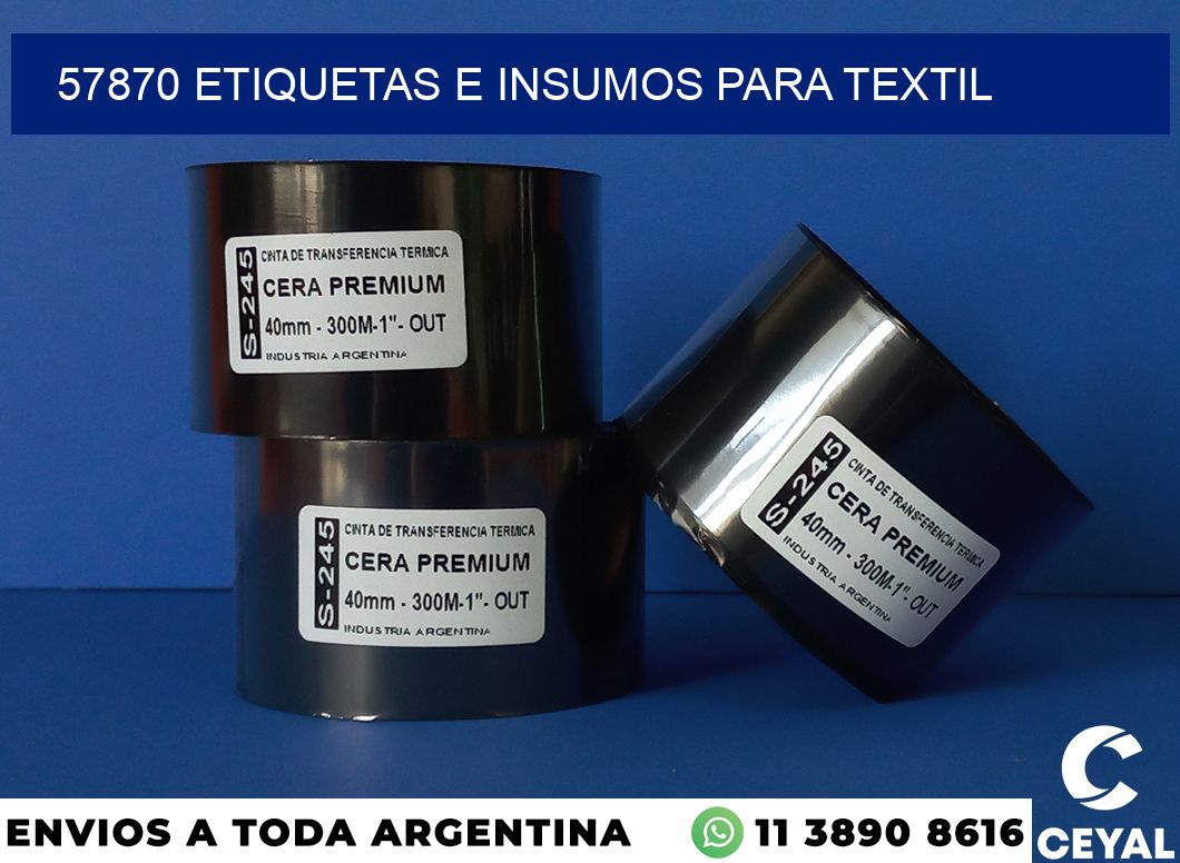 57870 etiquetas e insumos para textil