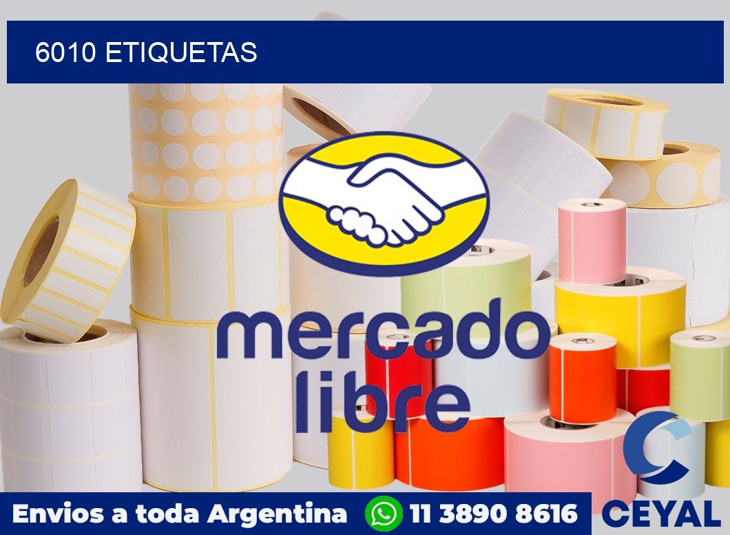 6010 etiquetas