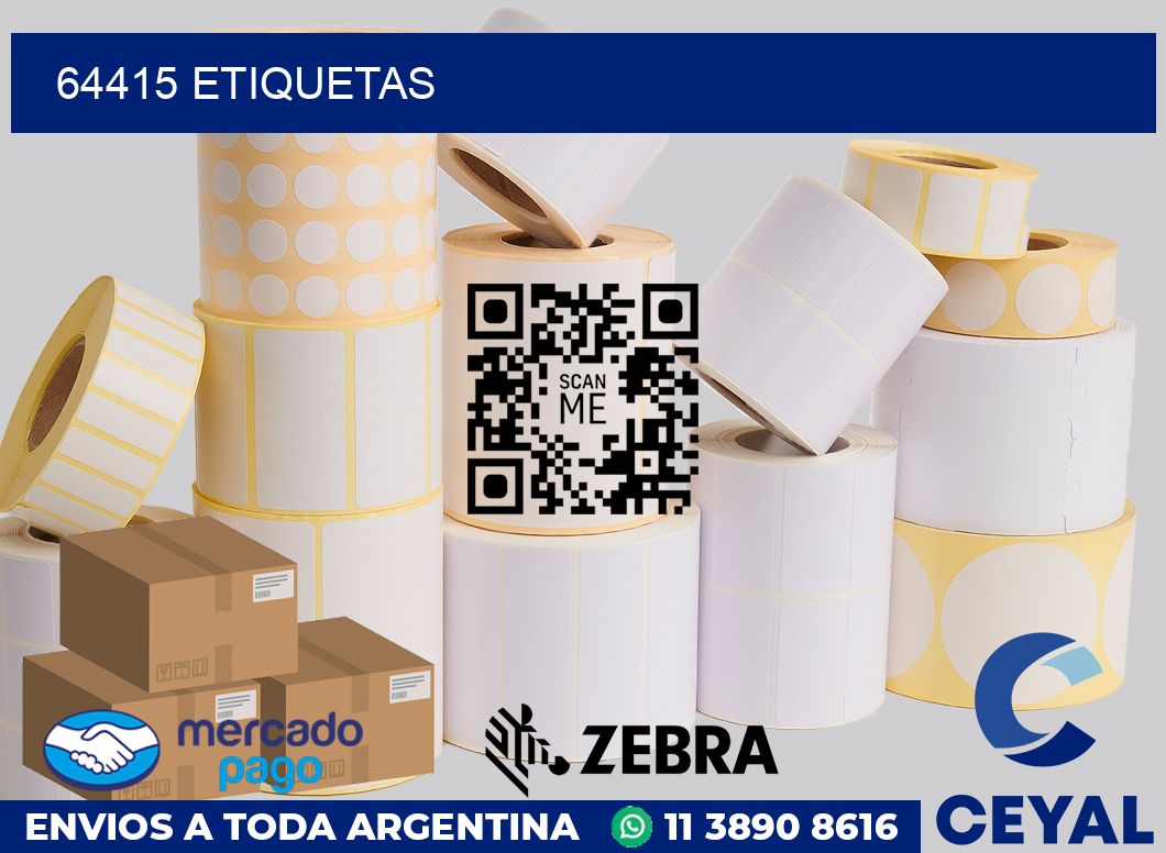 64415 etiquetas