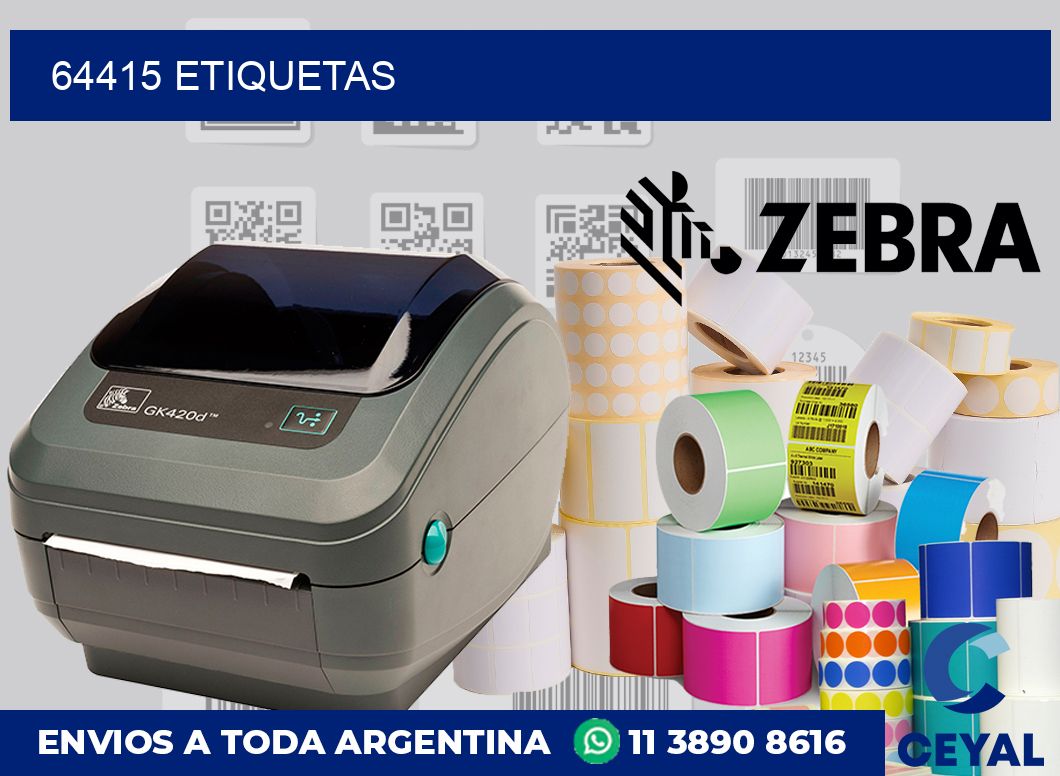 64415 etiquetas