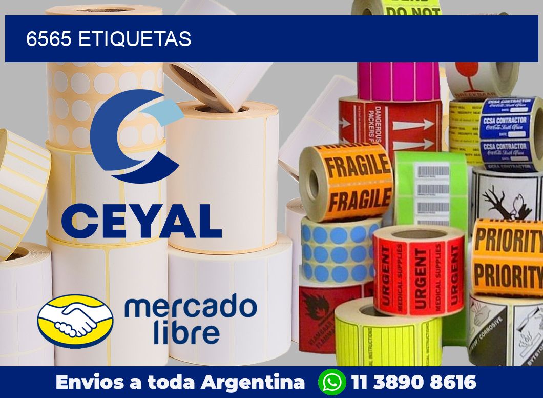 6565 etiquetas